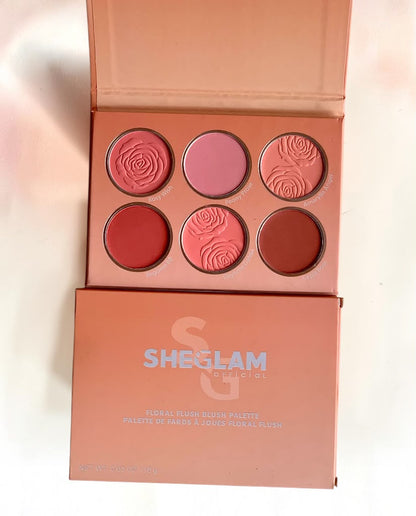 Sheglam Floral Flush Blush Palette