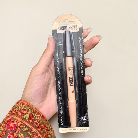 Eyebrow and concealer pencil 2 in 1