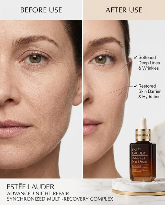 Estee Lauder Advanced Night Repair Serum 100ml – Anti-Aging, Hydrating, Glow-Boosting Skincare Essential.