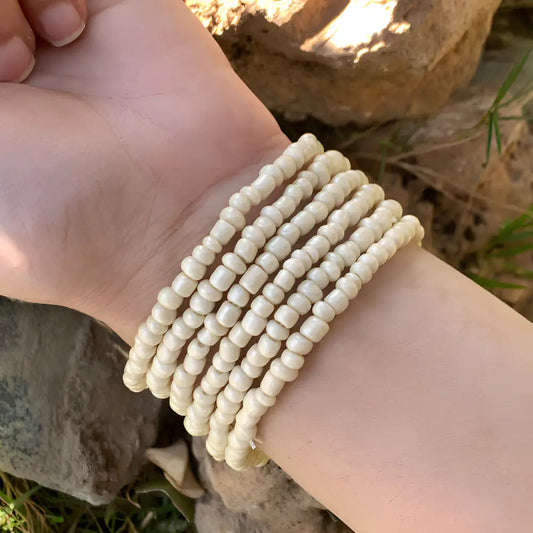 Bracelet Collection - white set of 6