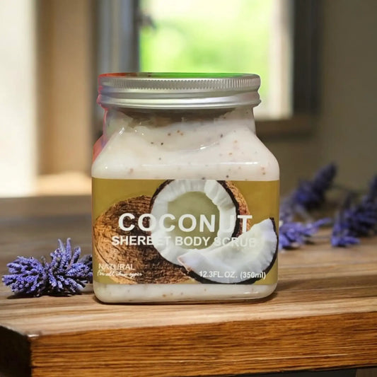 coconut body scrub