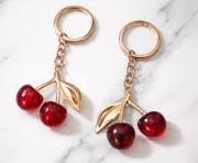 Cherry Keychain