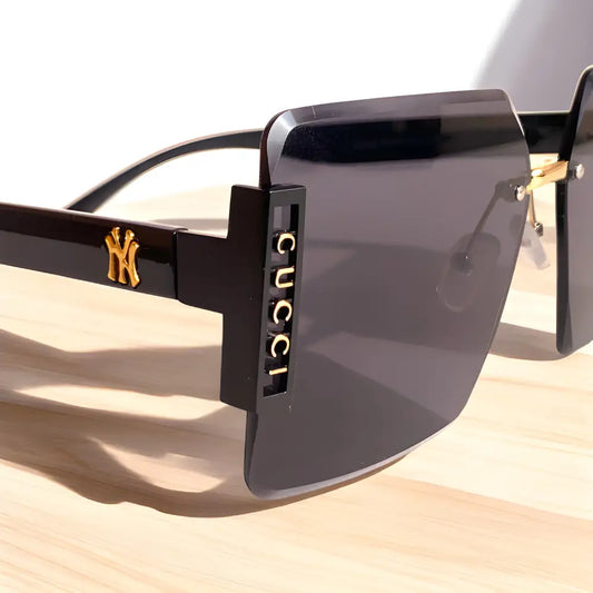 Gucci Sunglasses With Leather Case & Box - sunglasses