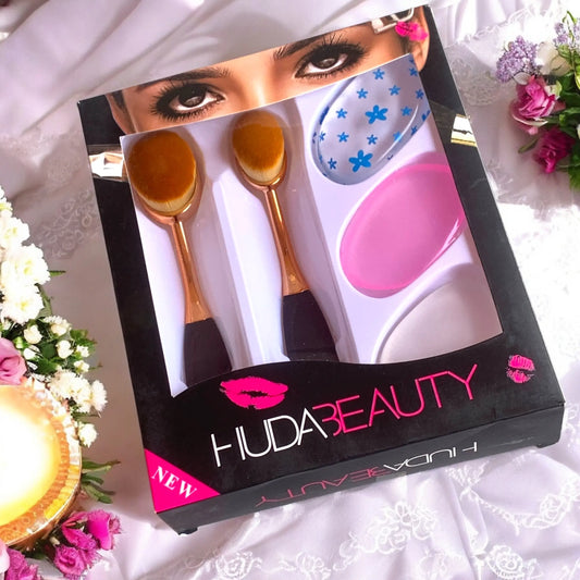 Huda Beauty Foundation Brush &  Blender Set