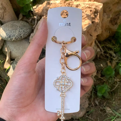 mint fancy key - keychain high quality