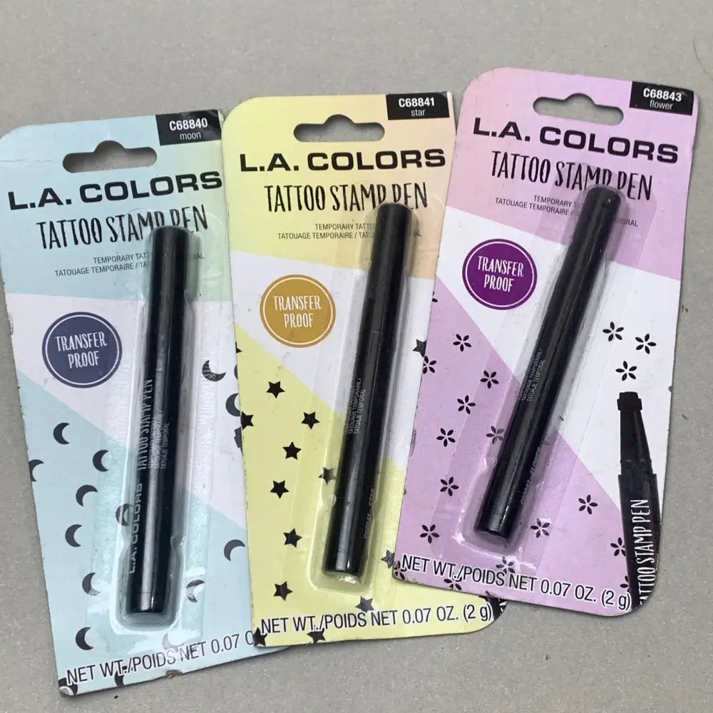 L.A colors tattoo stamp Pen - Star - Stamp pen