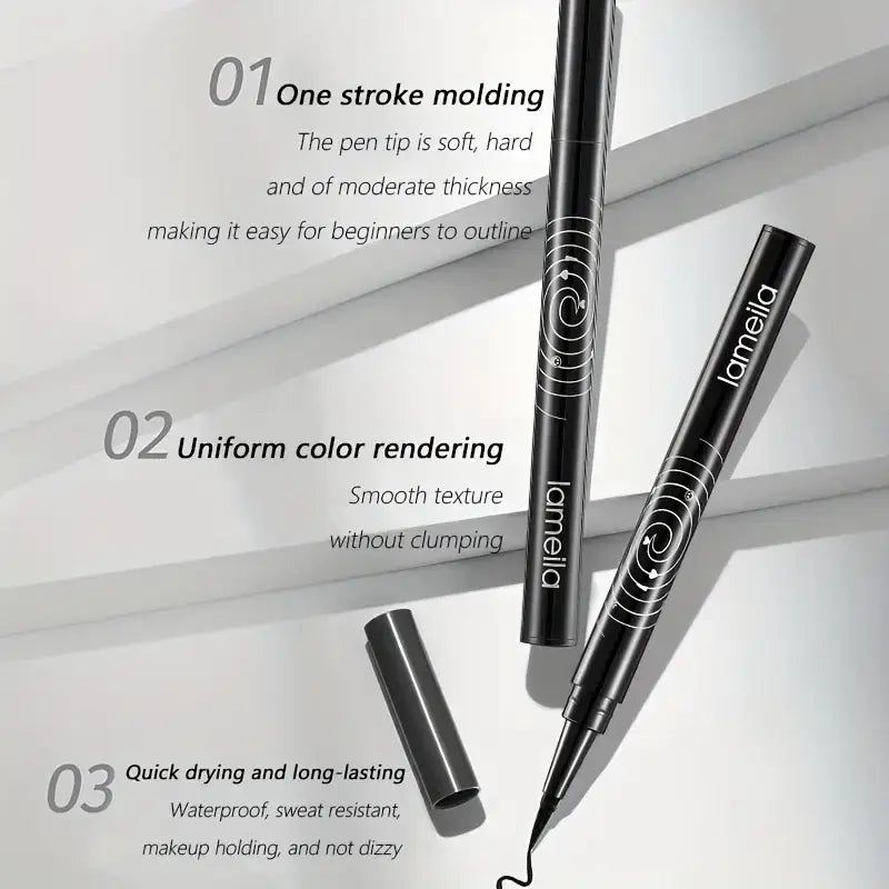 Lameila Black Eyeliner Black - Eyeliner