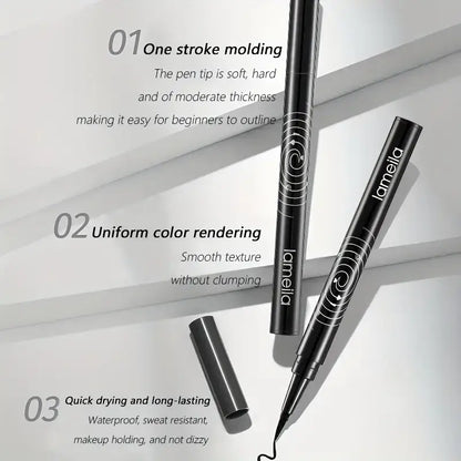 Lameila Black Eyeliner Black - Eyeliner
