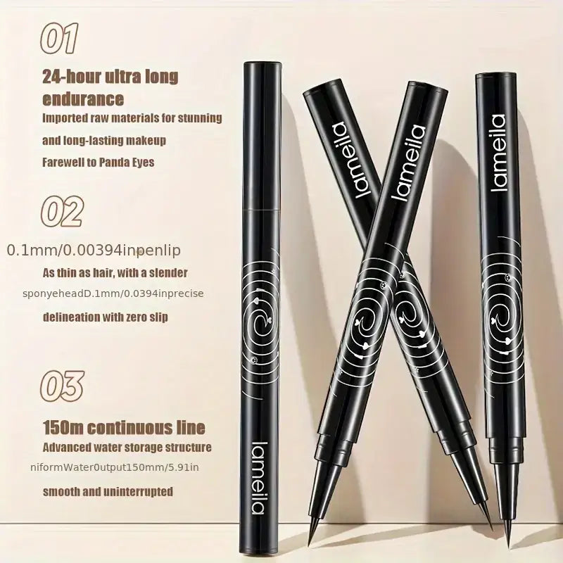 Lameila Black Eyeliner Black - Eyeliner