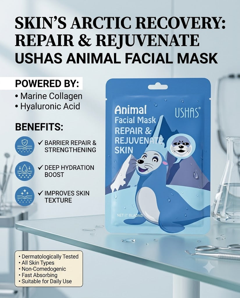 Ushas Animal Sheet Mask