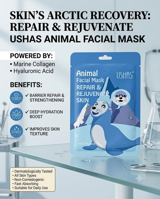 Ushas Animal Sheet Mask