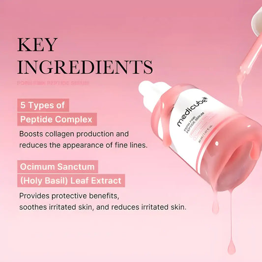 Medicube PDRN Pink PeptideSerum - face serum