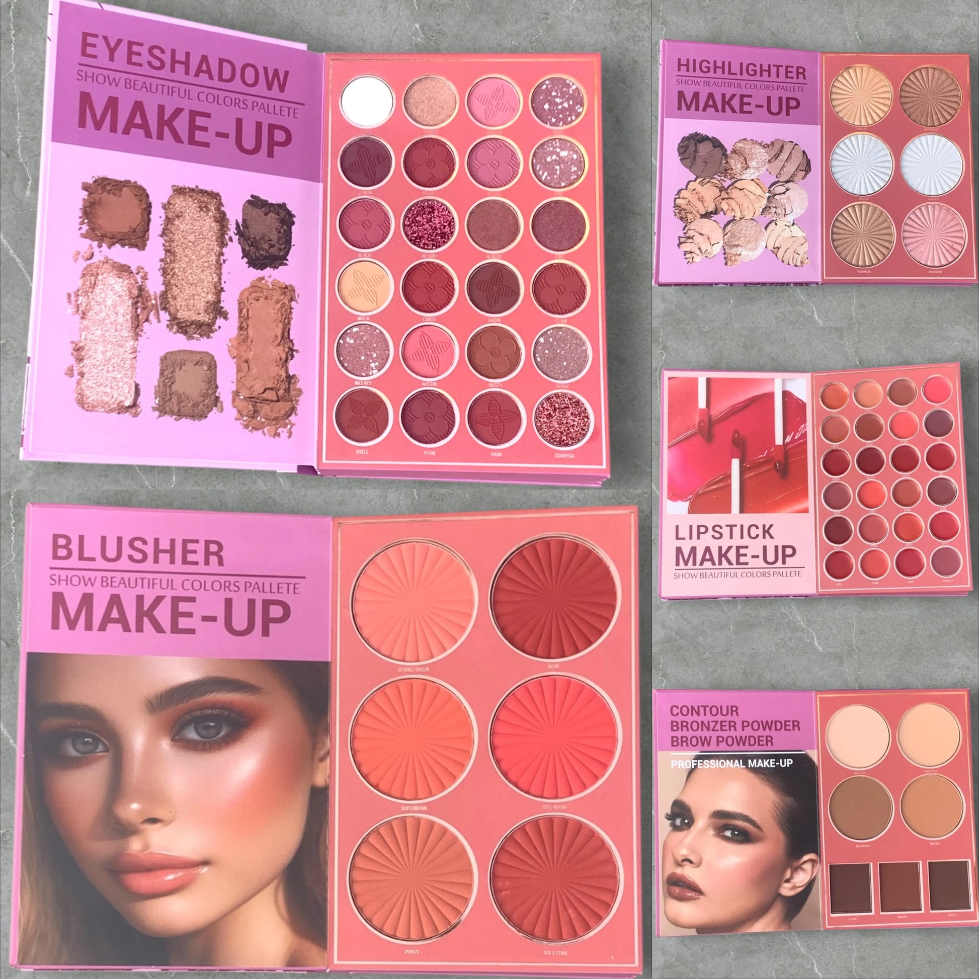 mocallure 5 in 1 book pallet