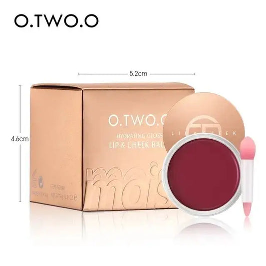 O.TWO.O Hydrating Gloss Lip & Cheek Blam - Blush