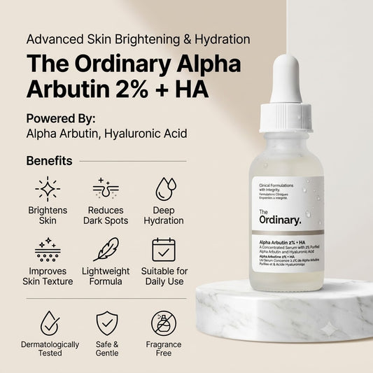 The Ordinary Alpha Arbutin Serum 2% + Ha 30Ml