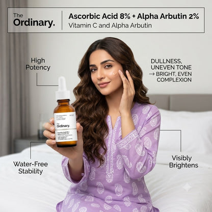 THE ORDINARY ASCORBIC ACID 8%+ ALPHA ARBUTIN 2%