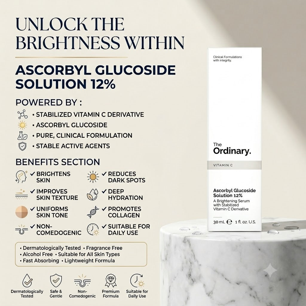 THE ORDINARY ASCORBYL GLUCOSIDE SOLUTION 12%