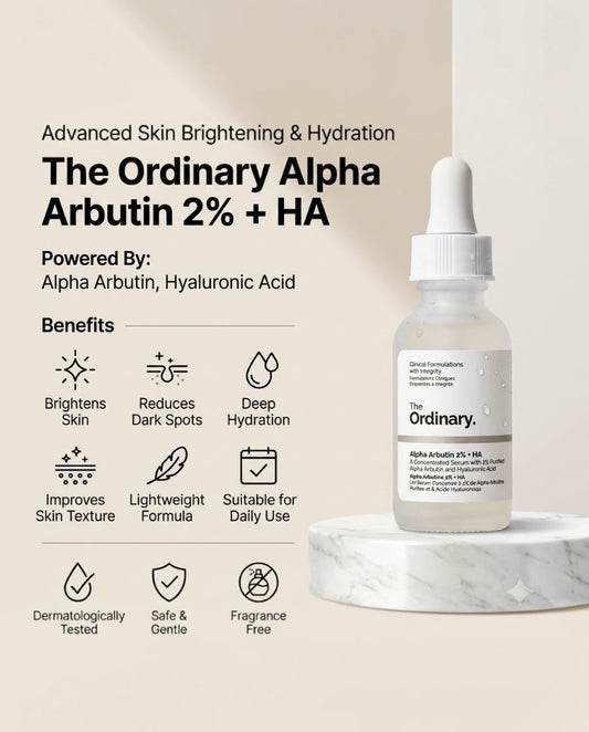 The Ordinary Alpha Arbutin Serum 2% + Ha 30Ml