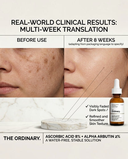 THE ORDINARY ASCORBIC ACID 8%+ ALPHA ARBUTIN 2%