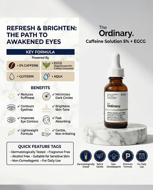THE ORDINARY CAFFEINE SOLUTION 5% + EGCG - 30ML