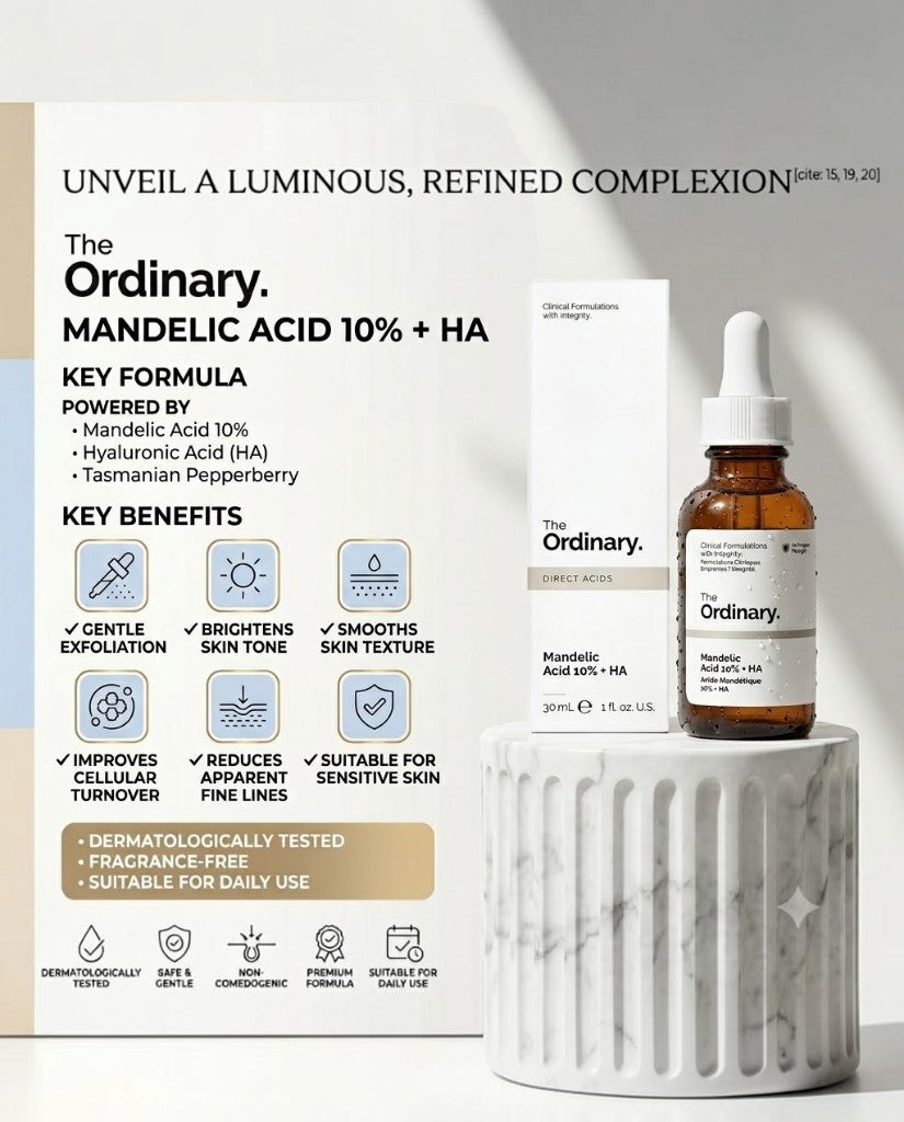 THE ORDINARY MANDELIC ACID 10% + HA - 30ML