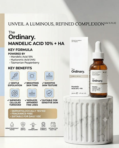 THE ORDINARY MANDELIC ACID 10% + HA - 30ML