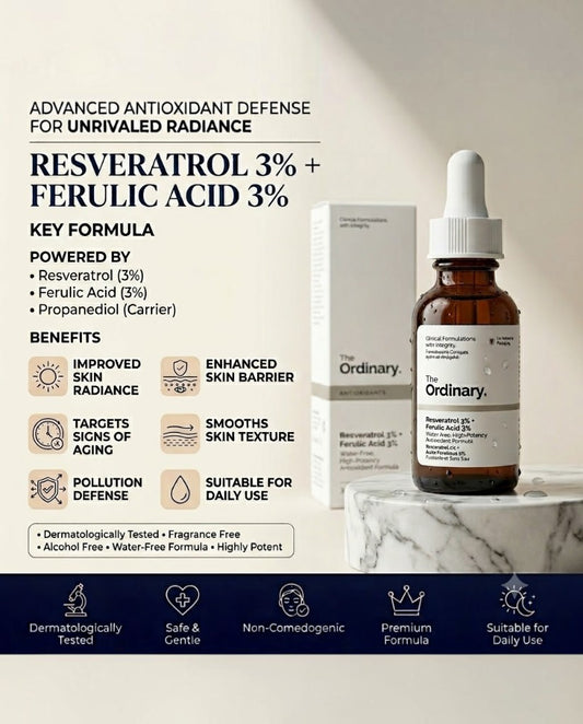 THE ORDINARY RESVERTROL 3% FERULIC ACID 3% 30 ML