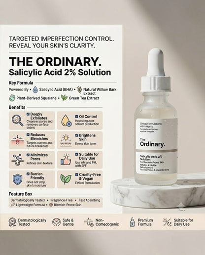 THE ORDINARY SALICYLIC ACID 2% SOLUTION