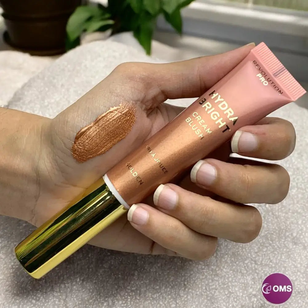 Revolution Pro Hydra Bright Cream Blush - Golden - creamy blush