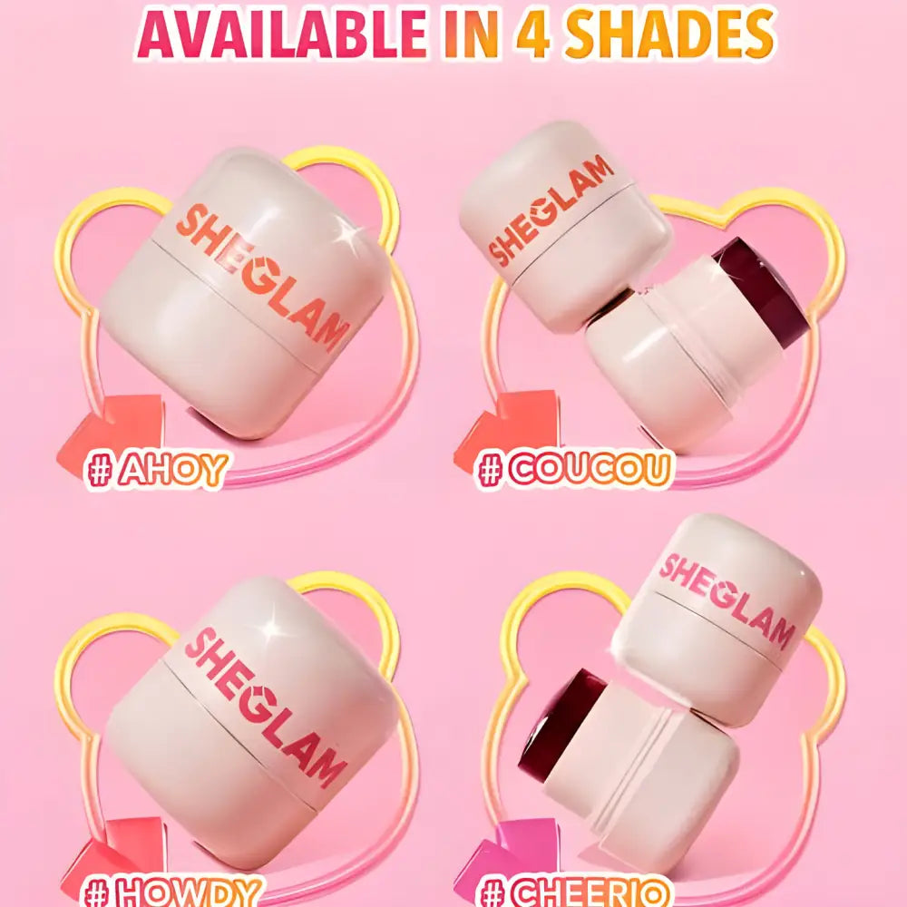 Sheglam Jelly Hydrating Lip & Blush Tint - lip tint