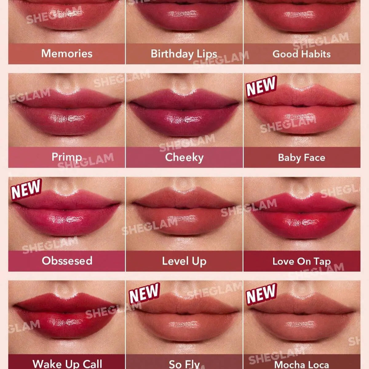 she glam take a hint lip tint shades