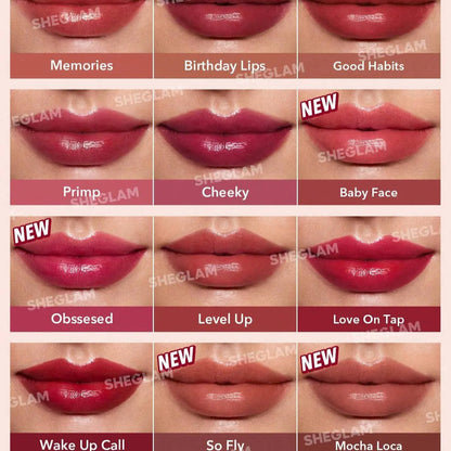 she glam take a hint lip tint shades