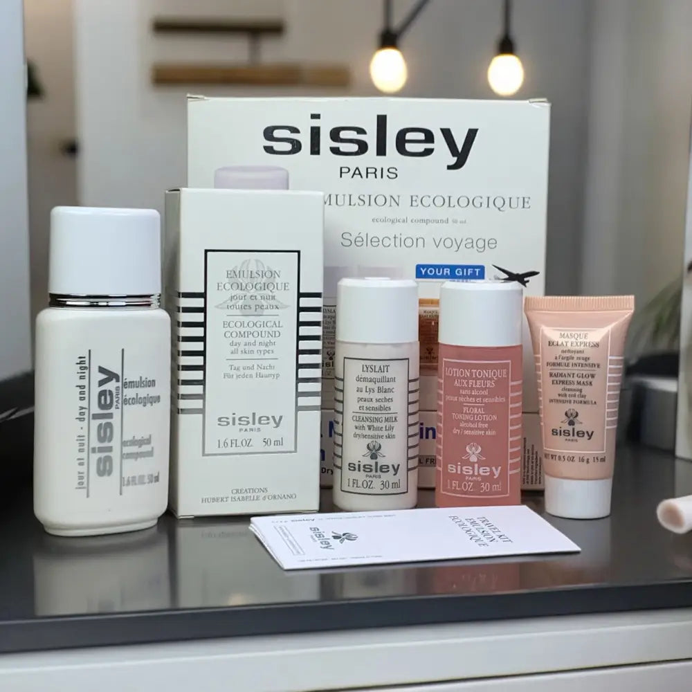 Sisley Paris Emulsion Skincare Set of 4 - skincare
