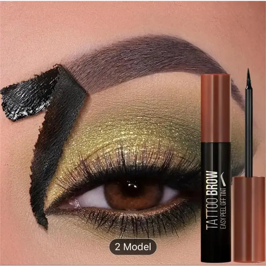 Tattoo Brown Easy Peel Off Tint - Eyebrow gel