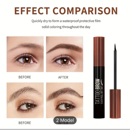 Tattoo Brown Easy Peel Off Tint - Eyebrow gel