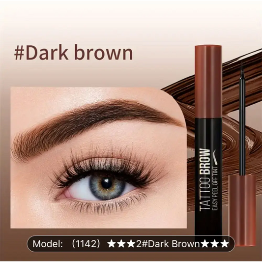 Tattoo Brown Easy Peel Off Tint - Eyebrow gel