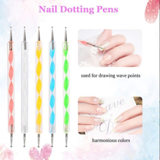 Nail art doting pens